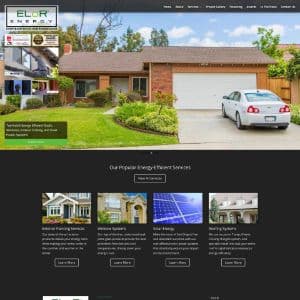 Elor Energy - Website Development, Search Optimized